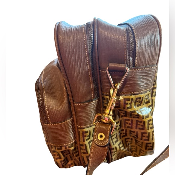 Fendi Brown Monogram Travel Bag - Picture 4 of 12